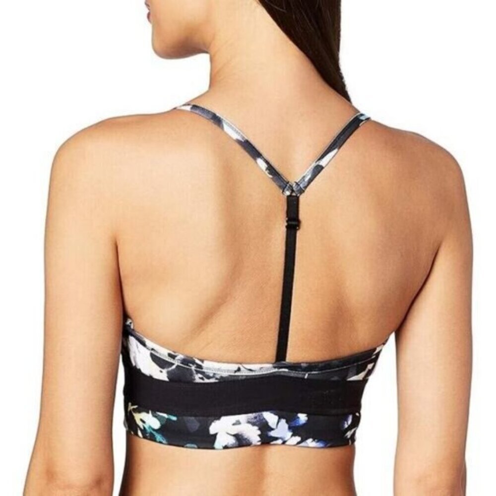 Nike Indy Floral T-Back Light Support Dri-Fit Sports Bra Size Small - Picture 4 of 8